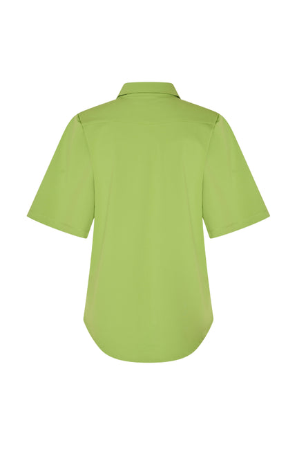 Mi Piace Travel Blouse Wijde Mouw Kelp Forest 202502 Stretchshop.nl