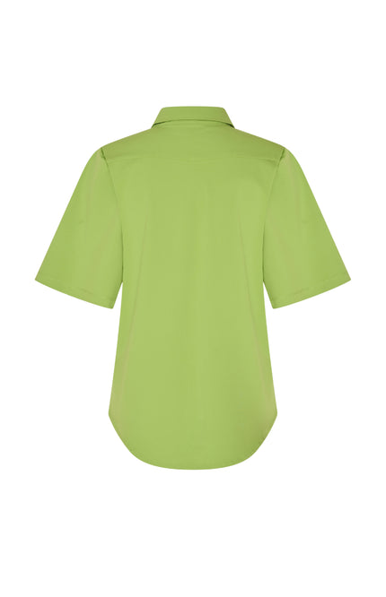 Mi Piace Travel Blouse Wijde Mouw Kelp Forest 202502 Stretchshop.nl