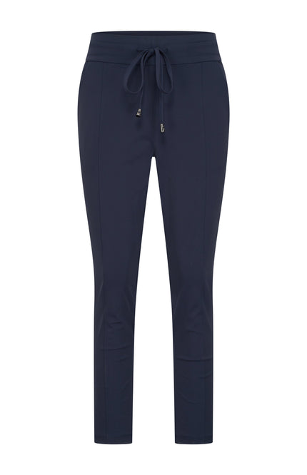Mi Piace Travel Broek 7/8 Navy 202024 Stretchshop.nl