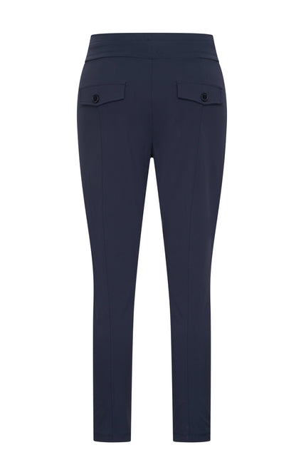 Mi Piace Travel Broek 7/8 Navy 202024 Stretchshop.nl