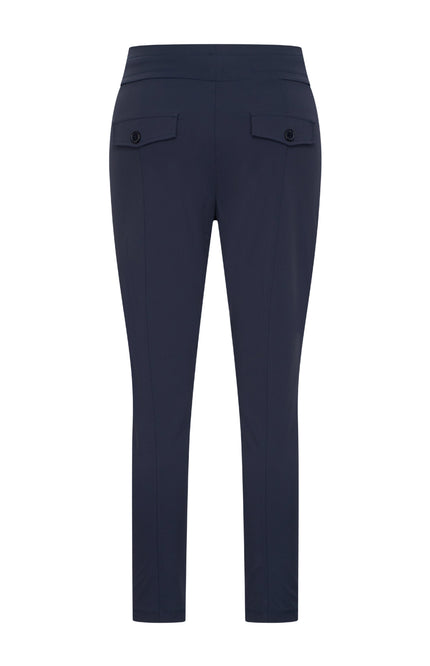 Mi Piace Travel Broek 7/8 Navy 202024 Stretchshop.nl