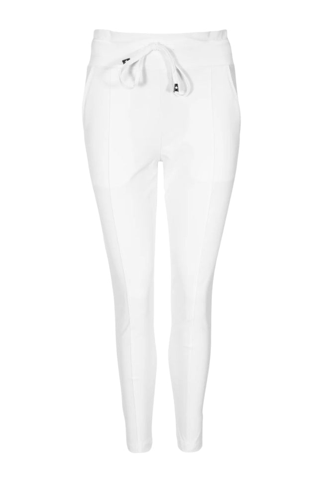Mi Piace Travel Broek 7/8 Wit 202024 Stretchshop.nl