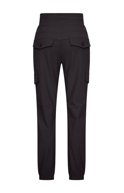 Mi Piace Travel Broek Cargo Black 202307 Stretchshop.nl