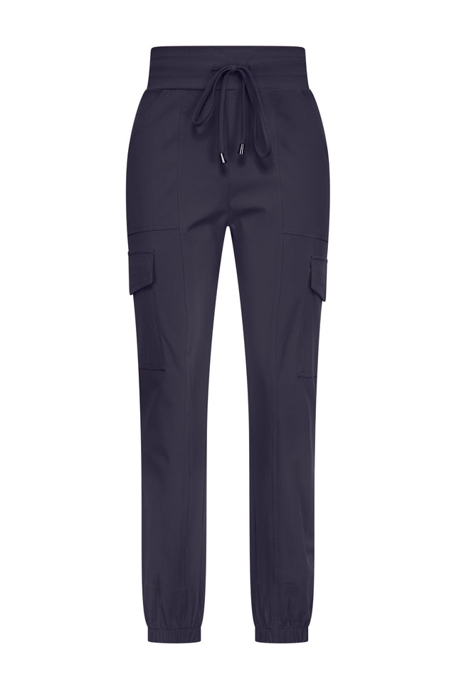 Mi Piace Travel Broek Cargo Navy 202307 Stretchshop.nl