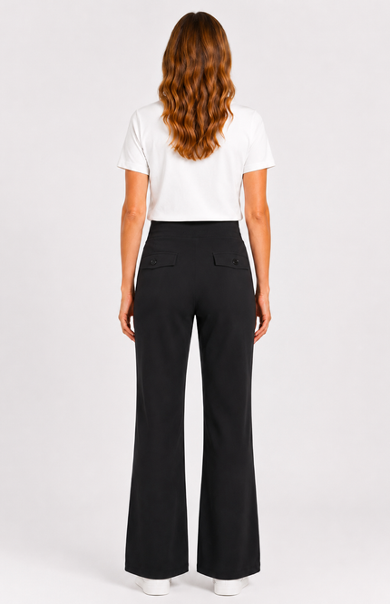 Travel Broek Flared Black 202089