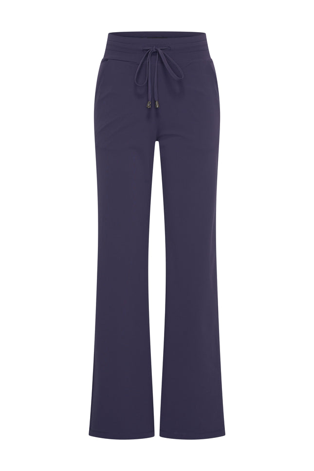 Heavy Travel Broek Flared Navy 202136