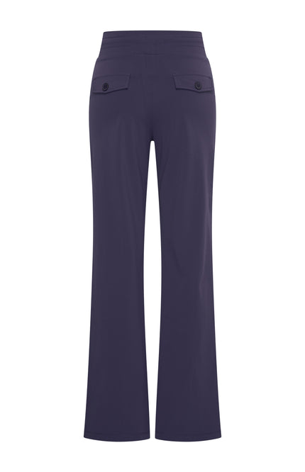 Heavy Travel Broek Flared Navy 202136