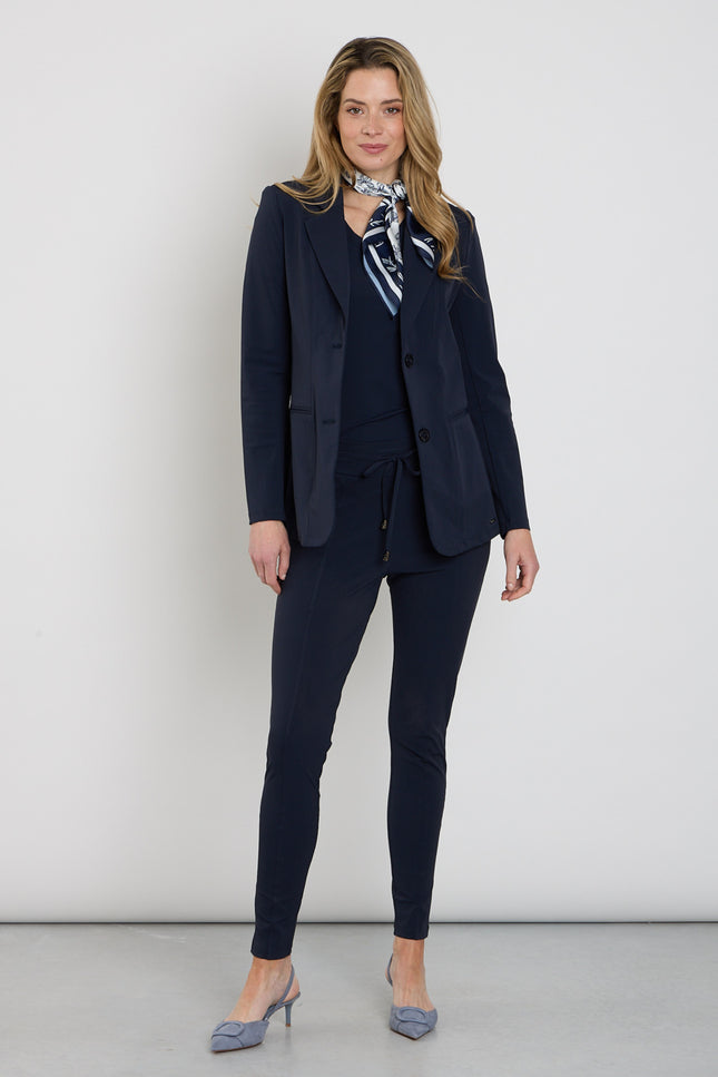 Mi Piace Travel Broek Navy 202016 Stretchshop.nl