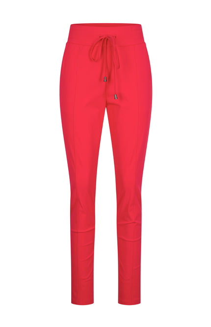 Mi Piace Heavy Travel Broek Red 202134 Stretchshop.nl