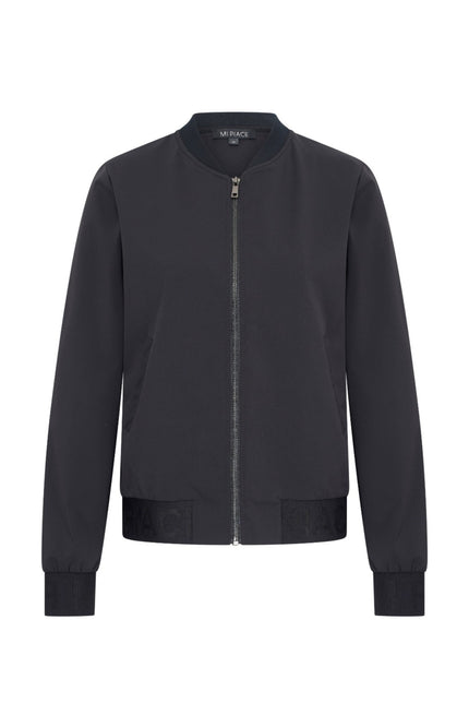 Mi Piace Travel Jacket Logo Black 202250 Stretchshop.nl