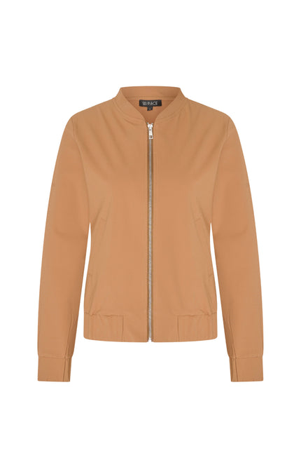 Mi Piace Travel Jacket Mocca 202463 Stretchshop.nl