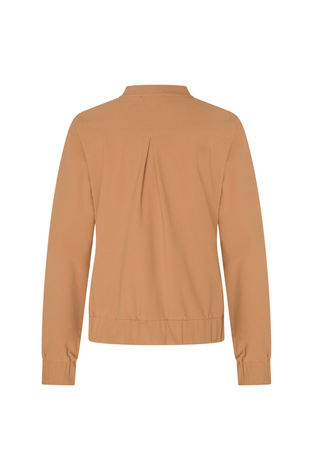 Mi Piace Travel Jacket Mocca 202463 Stretchshop.nl