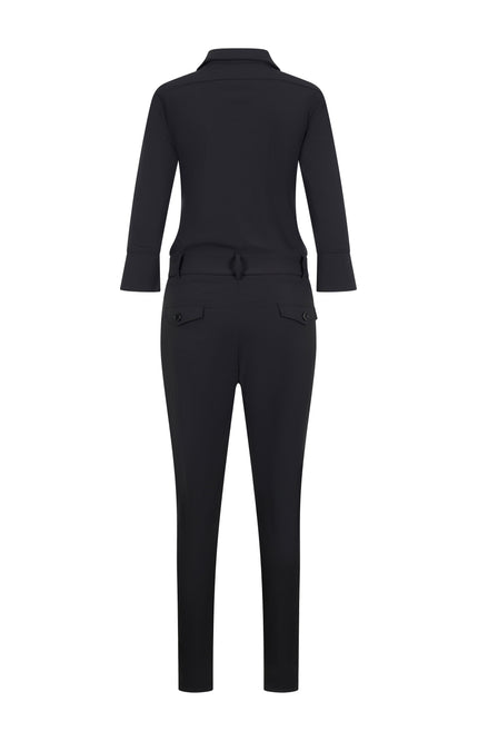 Mi Piace Travel Jumpsuit Black 202033 Stretchshop.nl