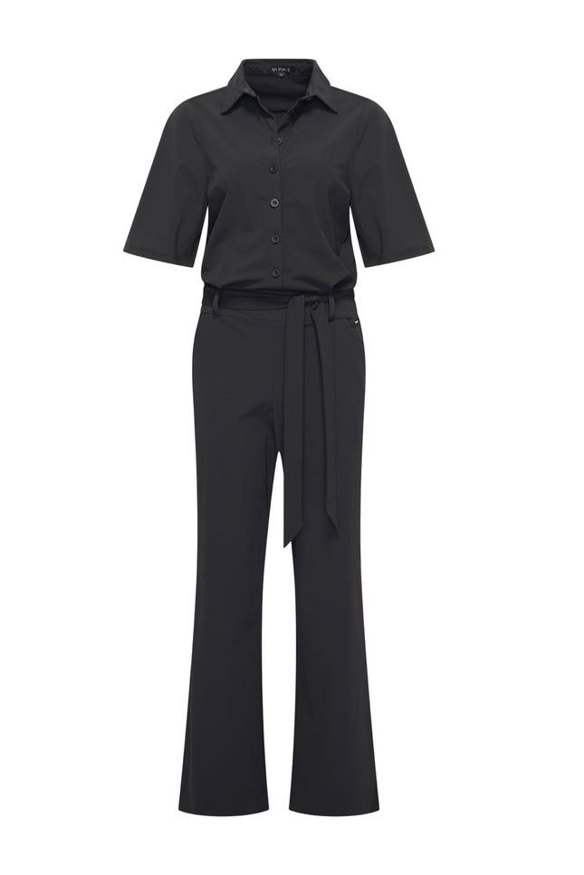 Mi Piace Travel Jumpsuit Black 202615 Stretchshop.nl