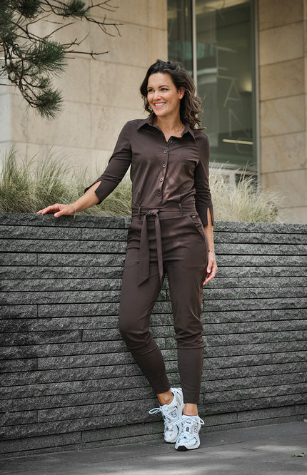 Travel Jumpsuit Espresso 202033