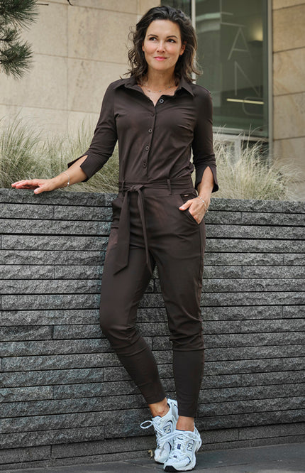 Travel Jumpsuit Espresso 202033