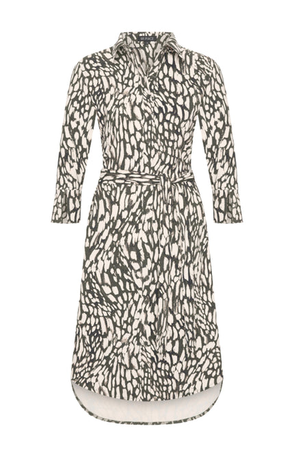 Travel Jurk Abstracte Print Deep Depth Kit 202092