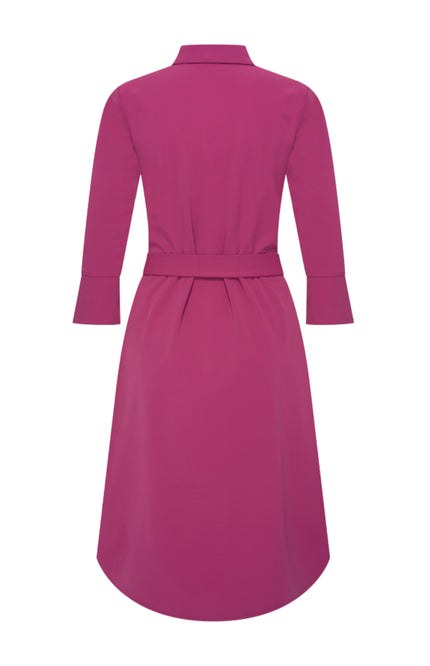 Travel Jurk Bow Magenta Purple 202708