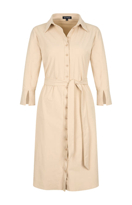 Mi Piace Travel jurk sand 202092 Stretchshop.nl