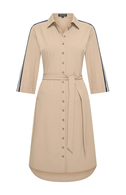 Travel Jurk Tape Latte 202665