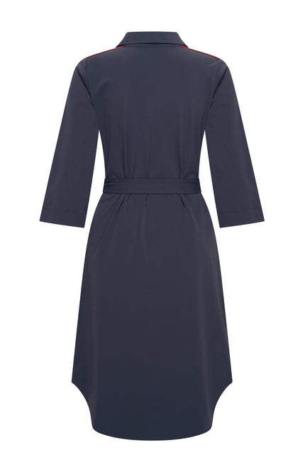 Travel Jurk Tape Navy 202665