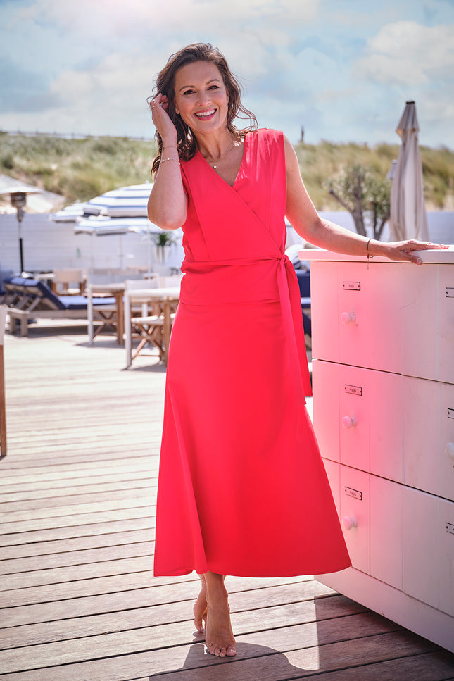 Mi Piace Travel Rok Red 202529 Stretchshop.nl