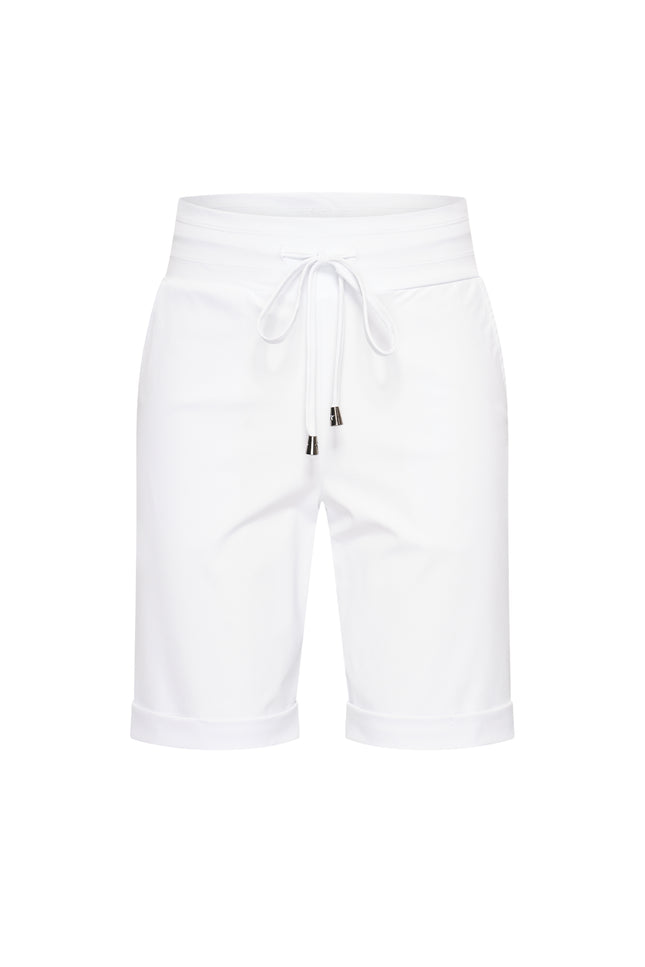 Mi Piace Travel Short White 202589 Stretchshop.nl