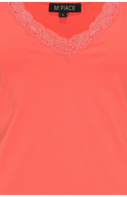 Travel top coral 202129