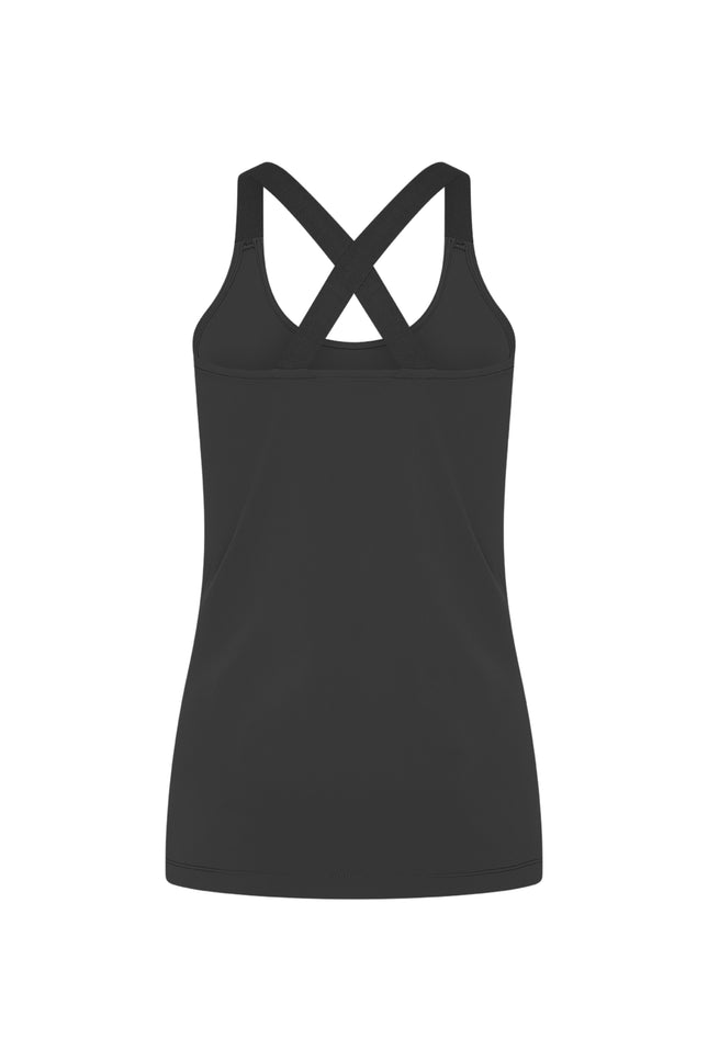 Travel Top Cross Band Black 202531