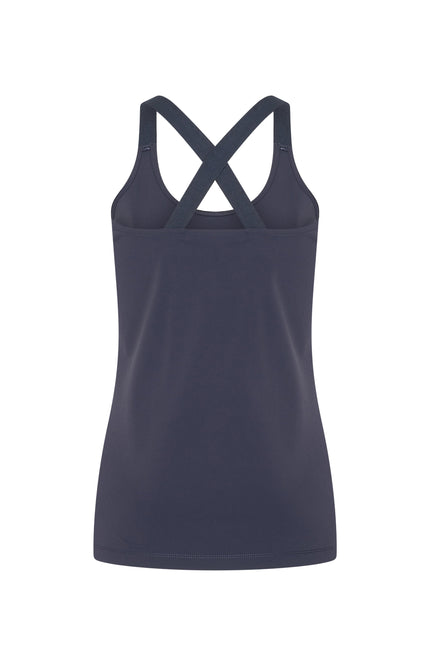 Mi Piace Travel Top Cross Band Navy 202531 Stretchshop.nl