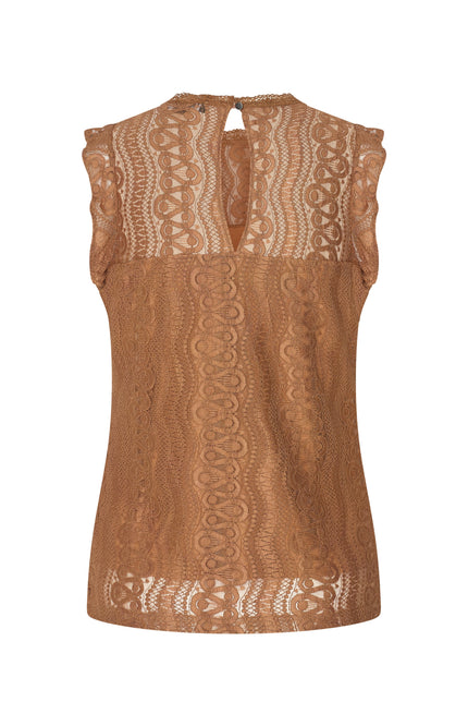 Mi Piace Travel Top Mocca 202486 Stretchshop.nl