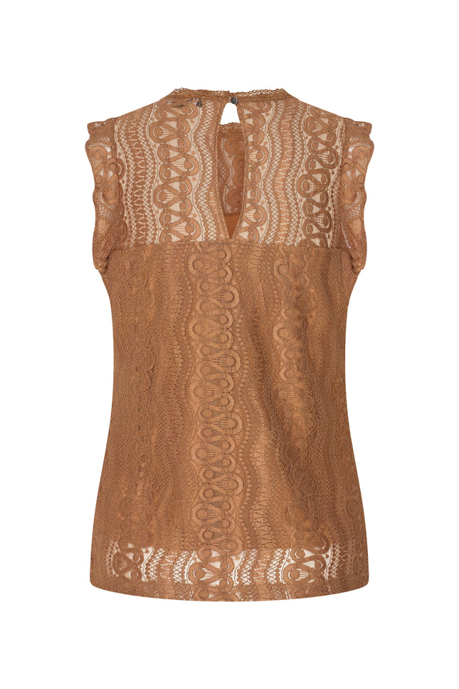 Mi Piace Travel Top Mocca 202486 Stretchshop.nl