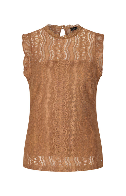 Mi Piace Travel Top Mocca 202486 Stretchshop.nl
