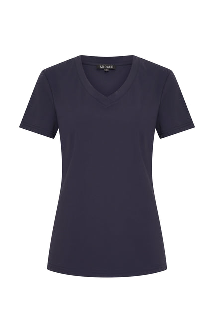 Mi Piace Travel top navy 202080 Stretchshop.nl