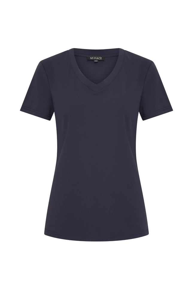 Mi Piace Travel top navy 202080 Stretchshop.nl