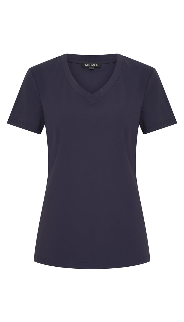 Mi Piace Travel top navy 202080 Stretchshop.nl
