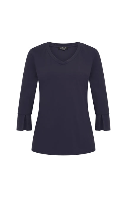 Mi Piace Travel top navy 202095 Stretchshop.nl