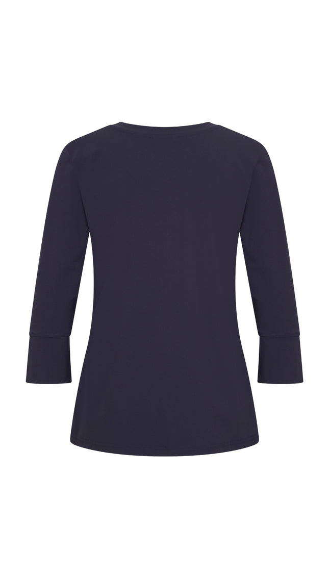 Mi Piace Travel top navy 202095 Stretchshop.nl