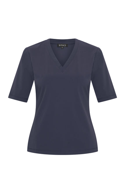 Mi Piace Travel Top Navy 202271 Stretchshop.nl