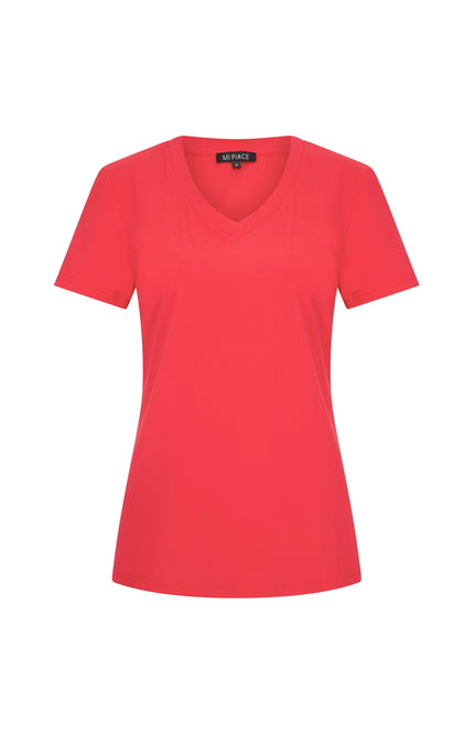 Mi Piace Travel top Red 202080 Stretchshop.nl