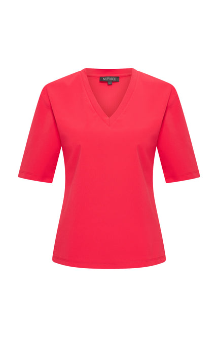 Mi Piace Travel Top Red 202271 Stretchshop.nl