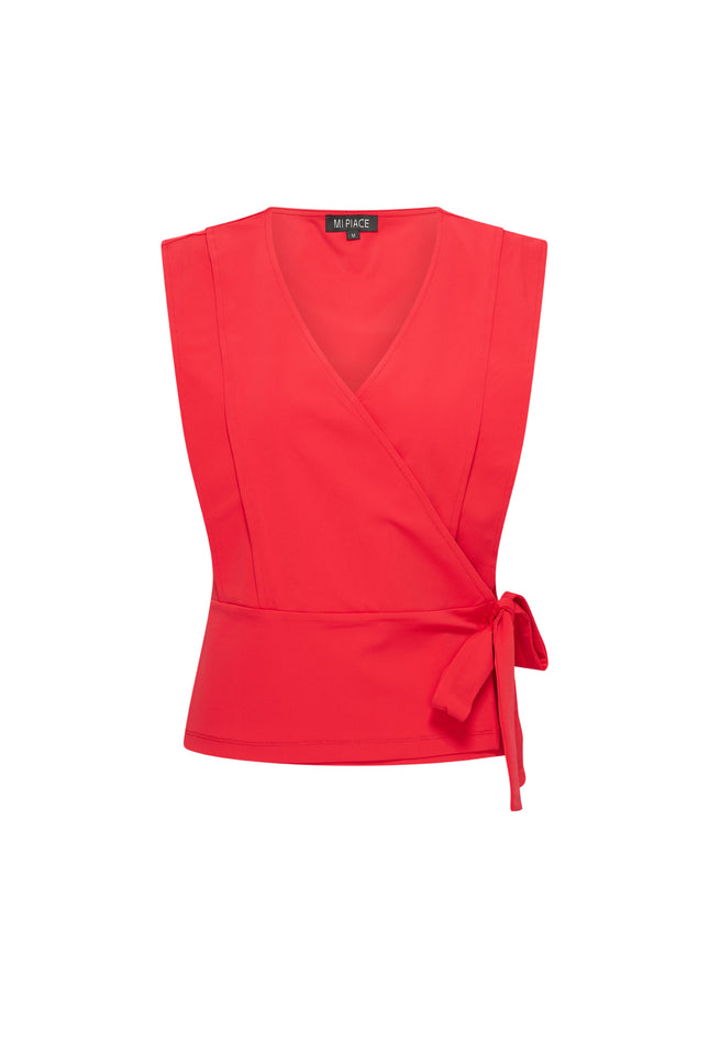 Mi Piace Travel Top Red 202508 Stretchshop.nl