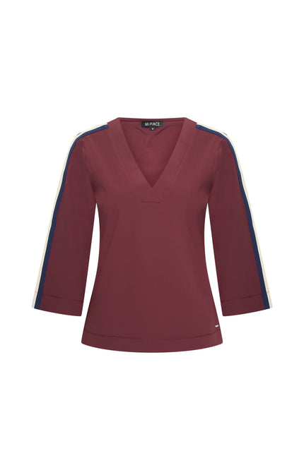 Mi Piace Travel Top Tape Burgundy 202666 Stretchshop.nl