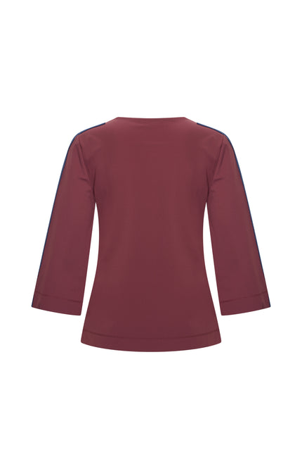 Mi Piace Travel Top Tape Burgundy 202666 Stretchshop.nl
