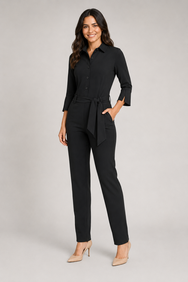 Travel Jumpsuit Black 202033