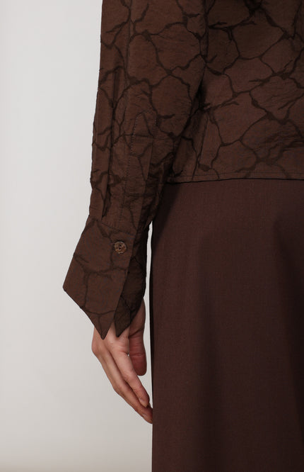 Blouse Alice Chocolate NKF02123