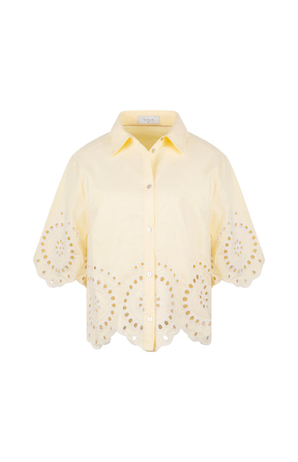 Nukus Blouse Beau Sun NKS02209 Stretchshop.nl