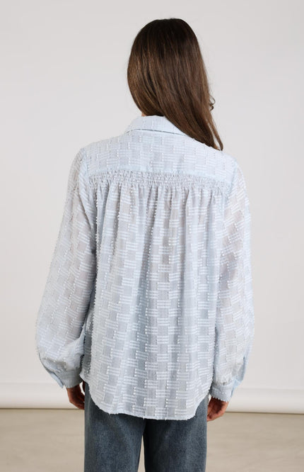 Nukus Blouse Fenne Ice NKF02028 Stretchshop.nl