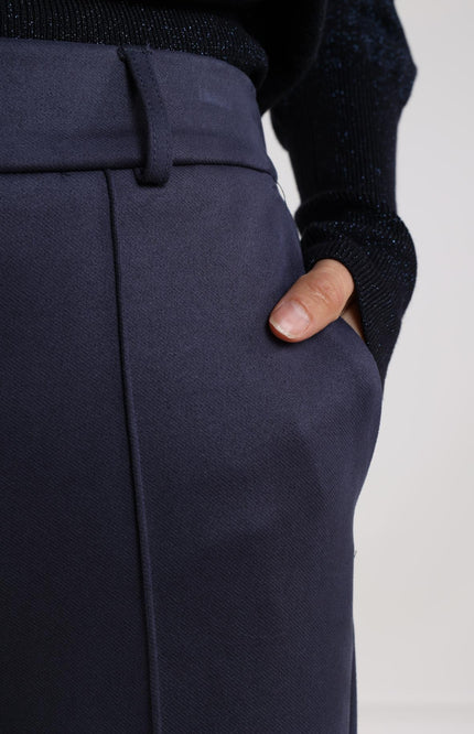 Nukus Broek Jill Scuba Navy NKS09008 Stretchshop.nl