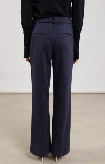 Nukus Broek Jill Scuba Navy NKS09008 Stretchshop.nl